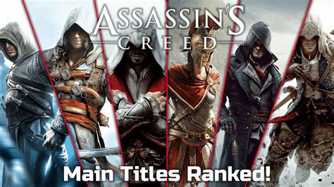 Every Assassin's Creed game ranked from best to worst.